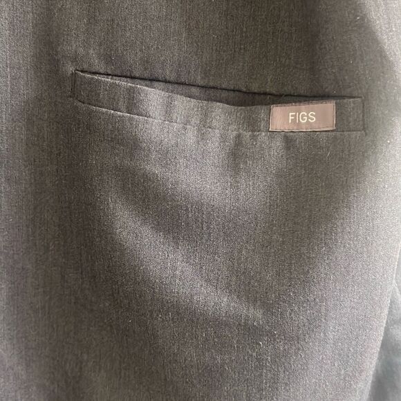 ✨Figs Casma Three-Pocket Scrub Sz XXL Top™ Graphite Grey✨ - Picture 11 of 13